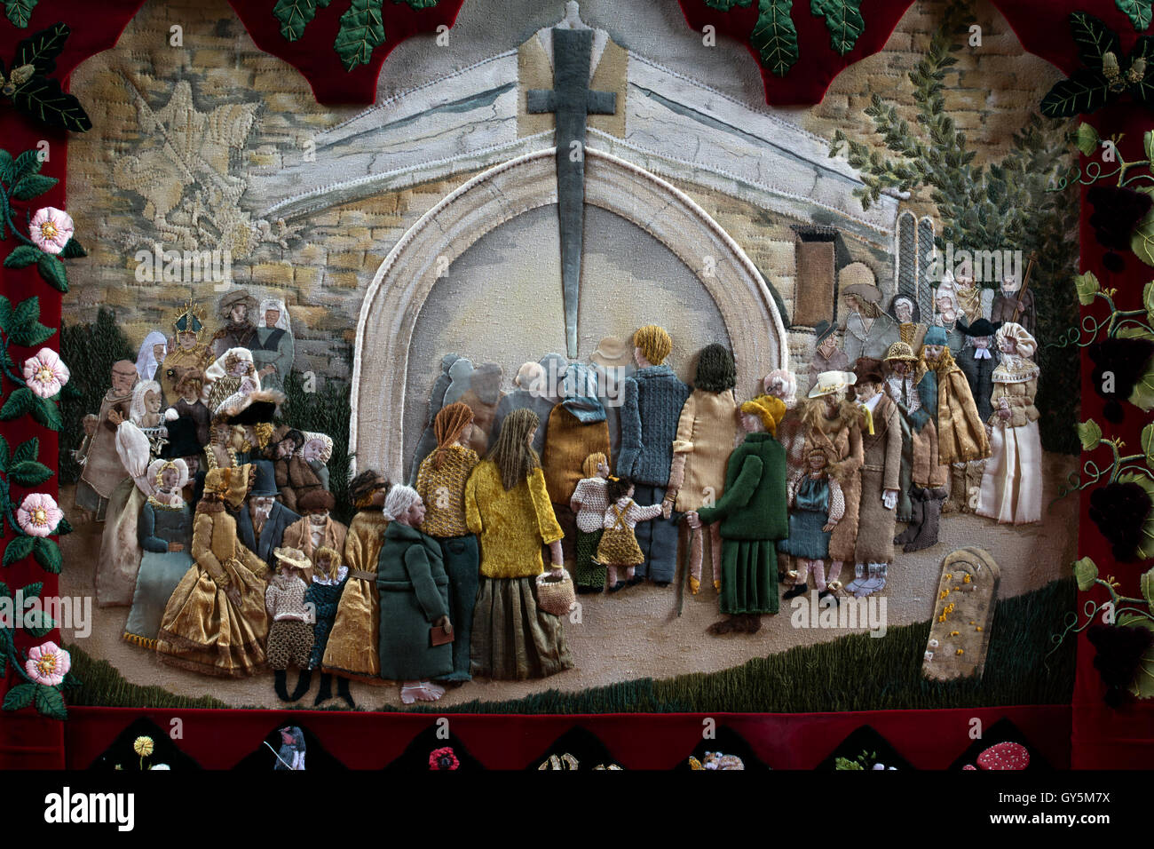 Embroidery church of england hires stock photography and images Alamy